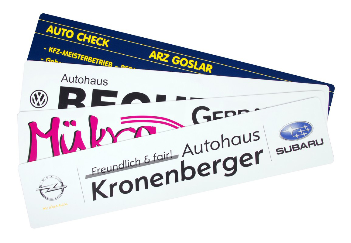 Promotionskylt Total, 4-färg
