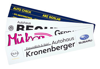 Promotionskylt Total, 4-färg