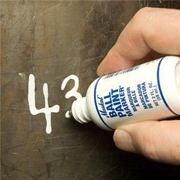 Märkpenna Markal Ball Paint