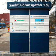 Utvändiga skyltar