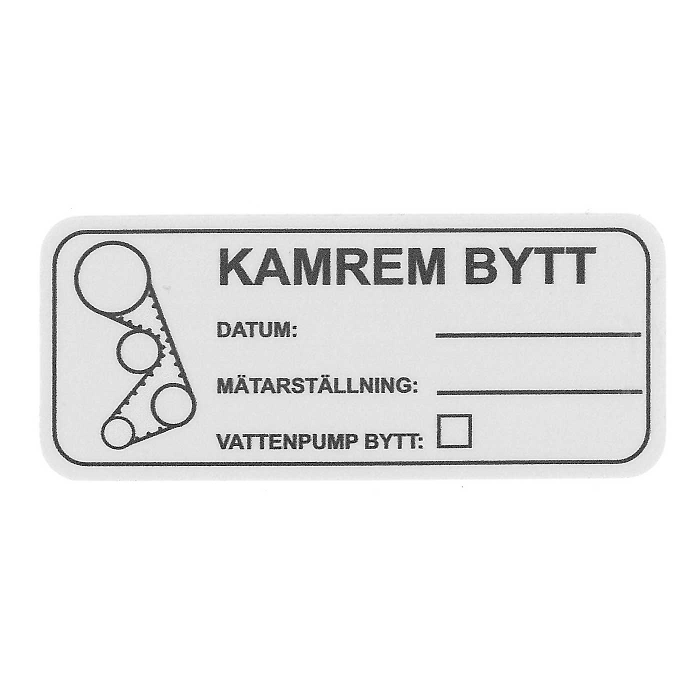 Servicestämplar & Stickers