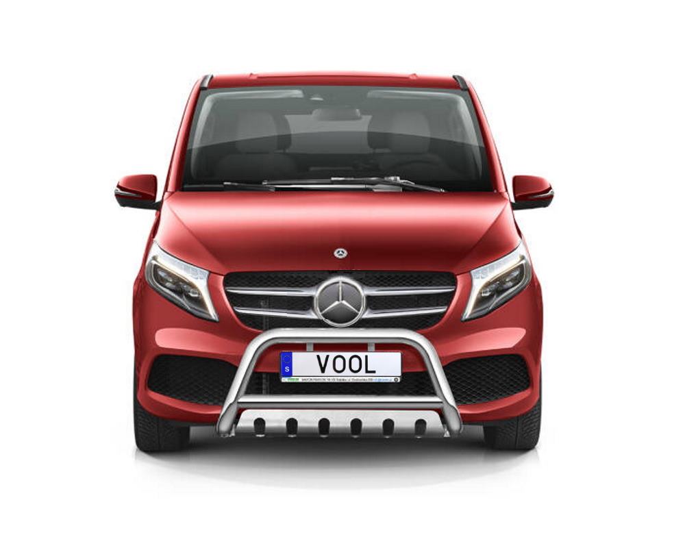 EU Frontbåge med hasplåt - Mercedes V-klass 2020-
