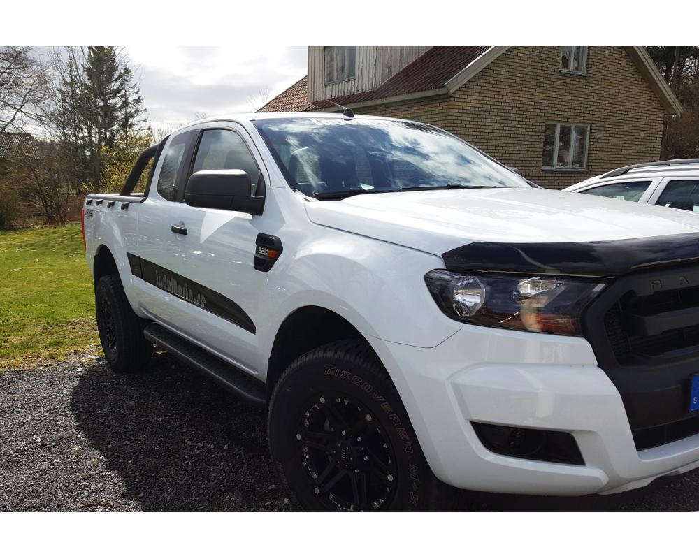 SIDESTEPS BLACK ANTI-SLIP - Ford Ranger 2016-2019