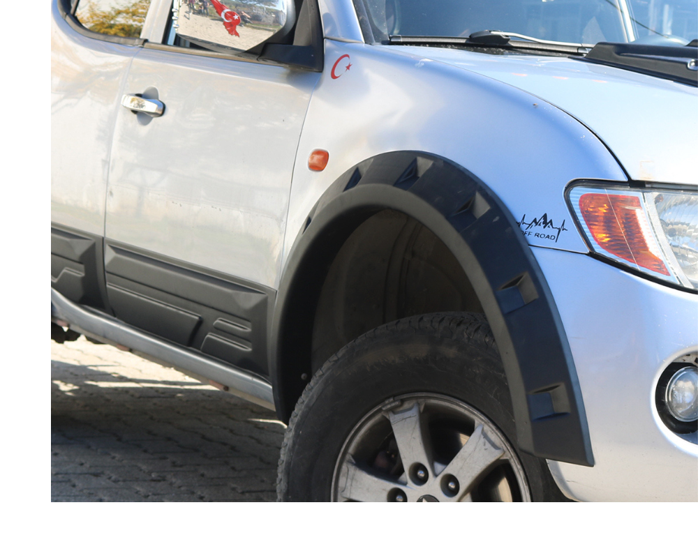Skärmbreddare till Mitsubishi L200 2016-2019