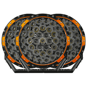 STEDI Type-X PRO LED Extraljus 3-pack