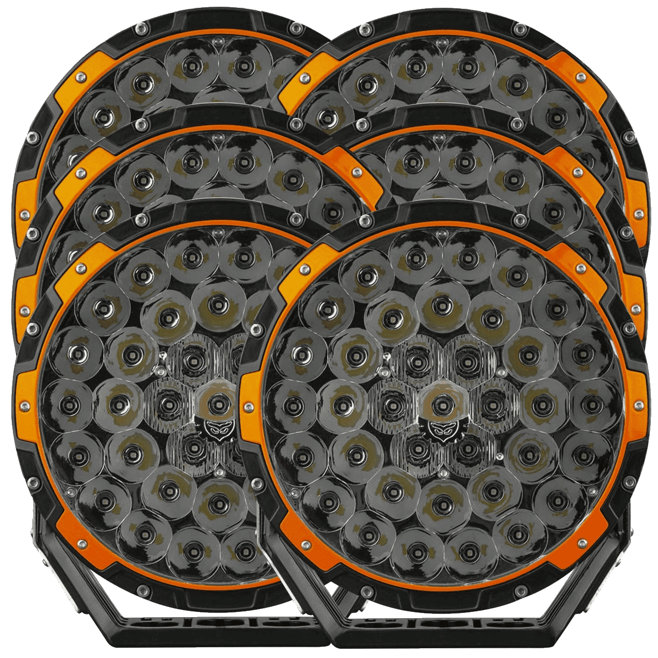 STEDI Type-X PRO LED Extraljus 6-pack