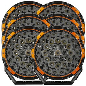 STEDI Type-X PRO LED Extraljus 6-pack