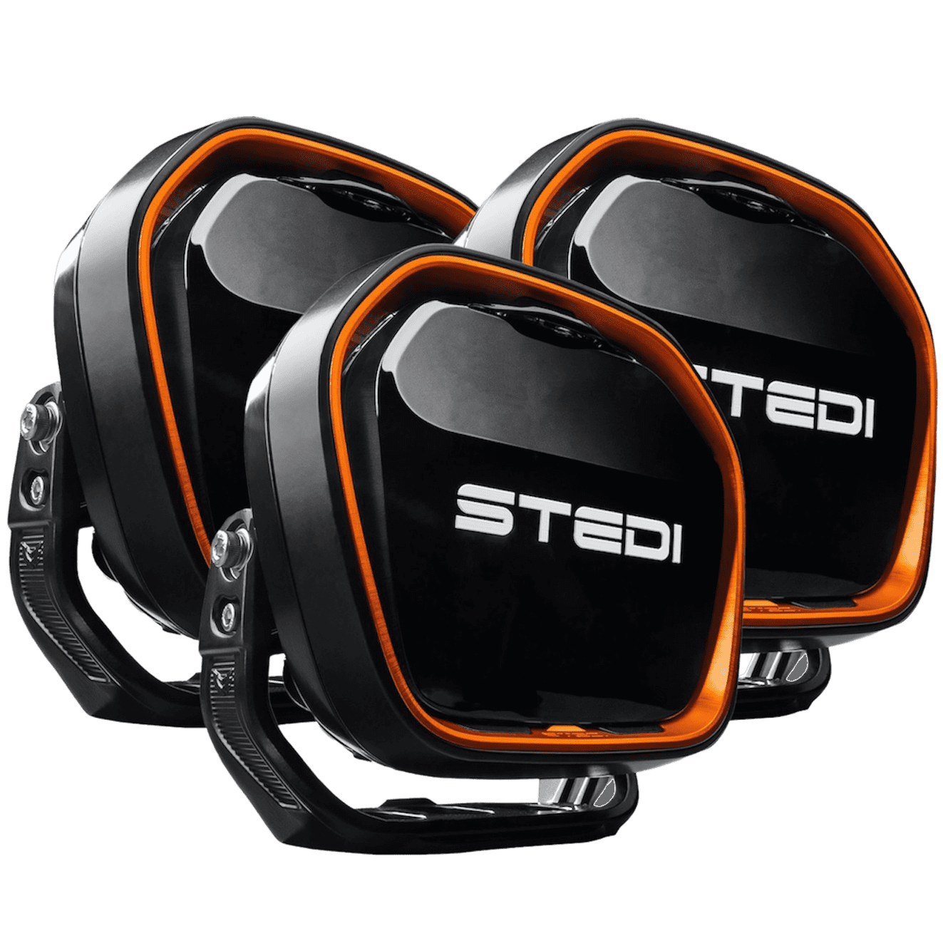 STEDI Type-X EVO LED Extraljus 3-pack
