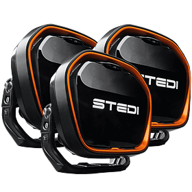 STEDI Type-X EVO LED Extraljus 3-pack