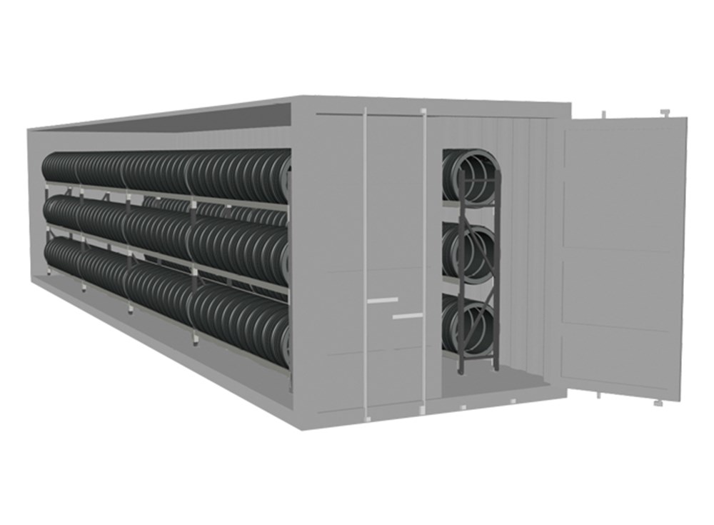 AHCON F1 Däckställ för Container