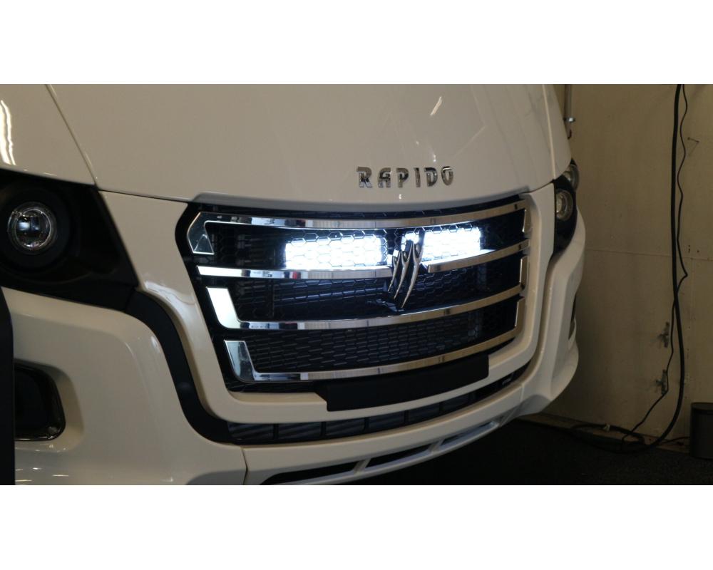 Modellanpassat Belysningspaket med 2x  LED-ramper - Rapido i90 2020- - 2
