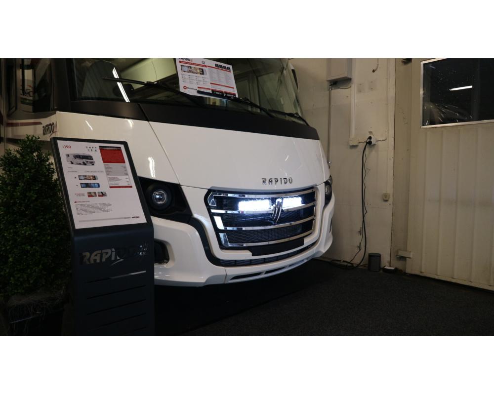 Modellanpassat Belysningspaket med 2x  LED-ramper - Rapido i90 2020- - 4