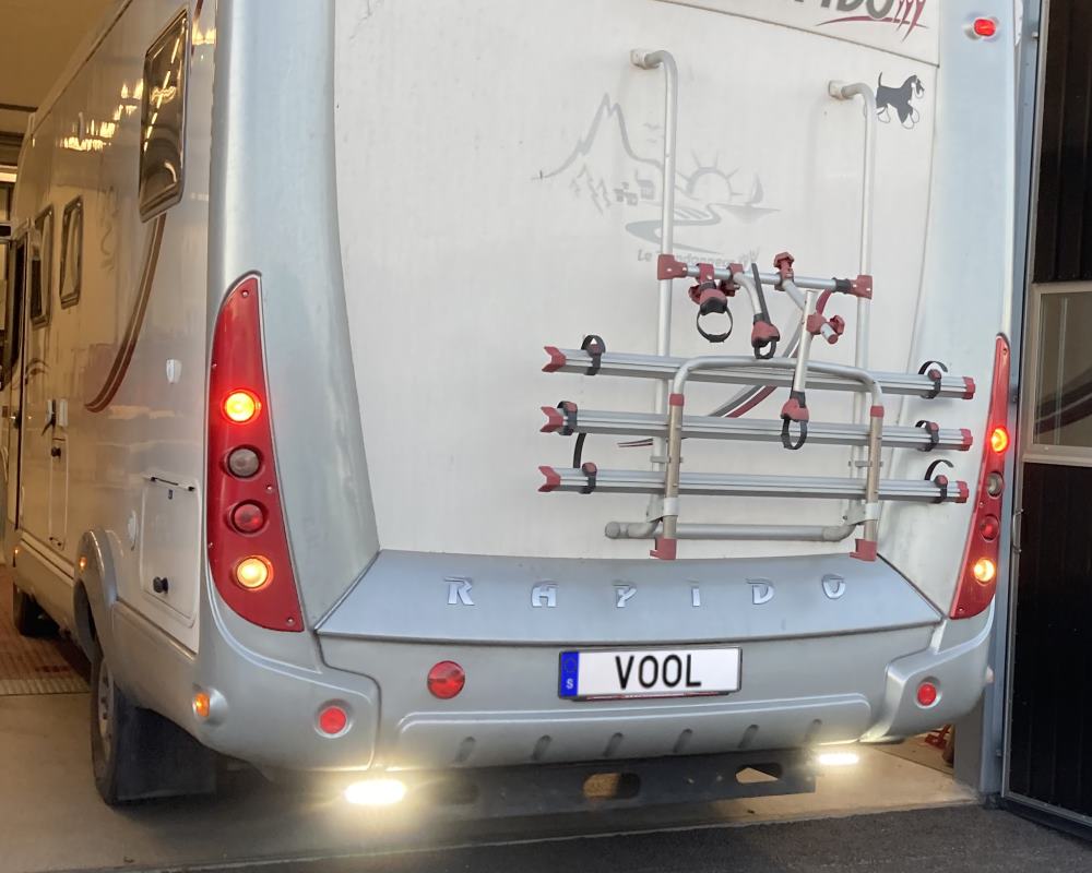 Modellanpassat Belysningspaket med LED- backljus Fiat Ducato husbil 2015- - 2