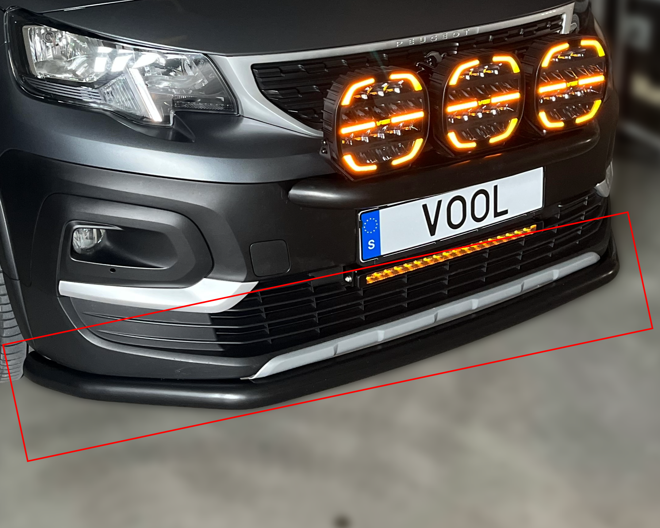 LOWBAR frontbåge - Citroen Berlingo 2019- - 2