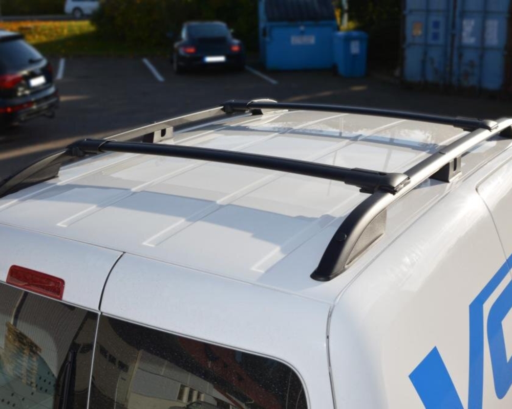 BLACK STANDARD Takrails med tvärbalkar - Opel Combo 2011-18 Kort L1 (hjulbas 2755mm)