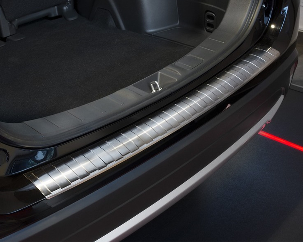 Lastskydd Rostfri Borstad metall - Mitsubishi Outlander 2015-