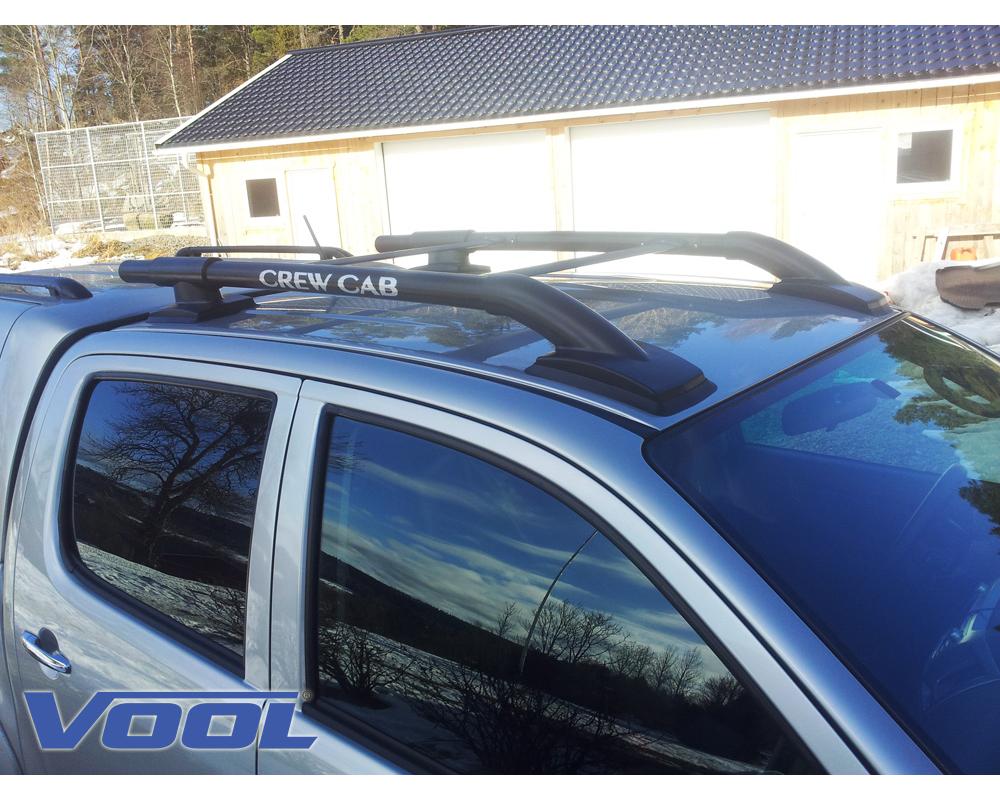 TAKRAILS BLACK m. tvärbalkar - Toyota Hilux 2006-2015 - 2