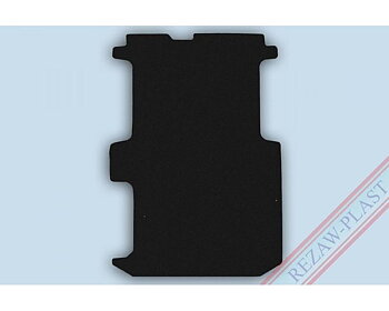 Lastrumsmatta Svart, Nissan Primastar, Opel Vivaro, Renault Trafic 2007-2014 (Kort)