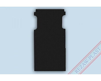 Lastrumsmatta Svart, Opel Movano, Renault Master 2011-2014