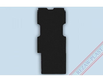 Lastrumsmatta Svart, Opel Movano, Renault Master 2011-2014