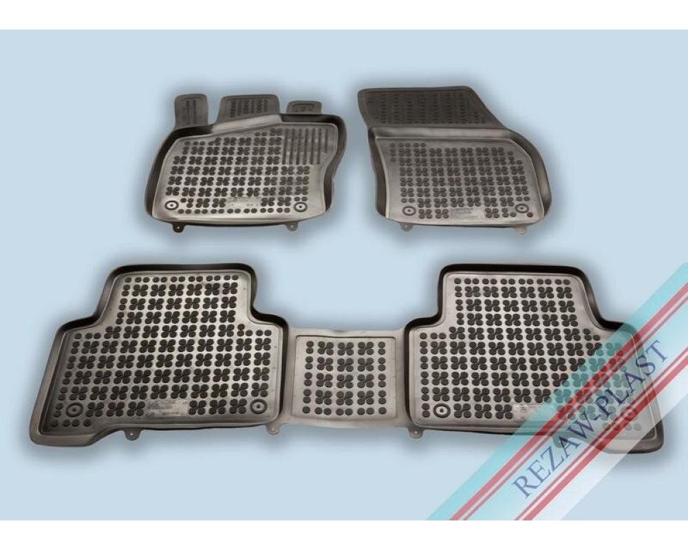 Gummimatta Svart (4 delar), VW Touran 2016-