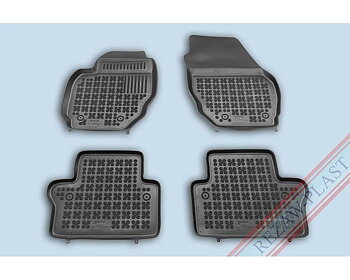 Gummimatta (4 delar) - Volvo S80 2007-, Volvo V70 III 2008-,  Volvo XC70 III 2008-2016