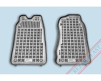 Gummimatta Svart (2 delar), Ford Transit 2000-2006