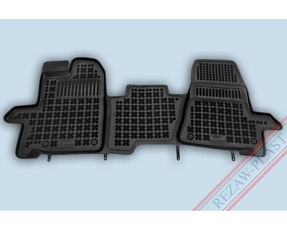 Gummimatta Svart - Ford Transit Custom 2018-2022
