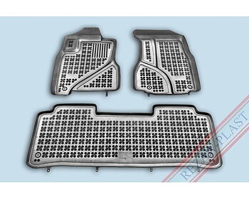 Gummimatta Svart (3 delar), Honda CRV 2002-2006