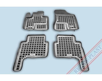 Gummimatta Svart (4 delar), Kia Sorento 2010-2012