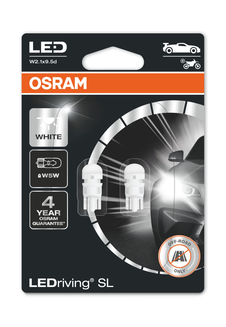 W5W LED-ersättningslampa Osram LEDriving SL - Cool White