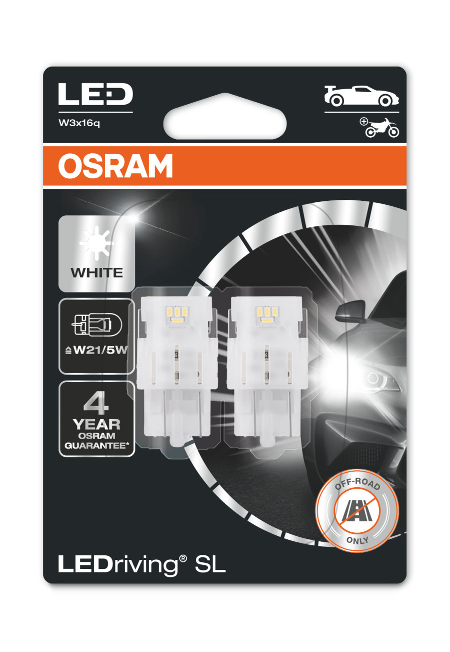 W21W/5W LED-ersättningslampa Osram LEDriving SL - Cool White