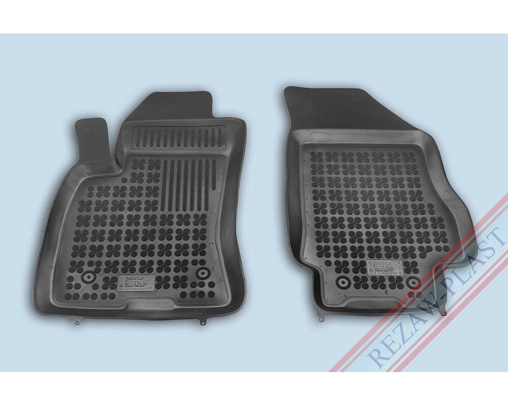 Gummimatta Svart (2 delar), Fiat Doblo, Opel Combo 2011-2018