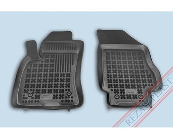 Gummimatta Svart (2 delar), Fiat Doblo, Opel Combo 2011-2018