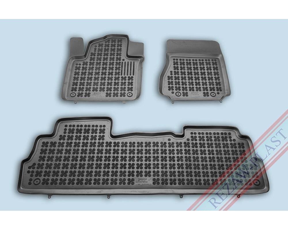 Gummimatta Svart (3 delar), Nissan NV200 2010-