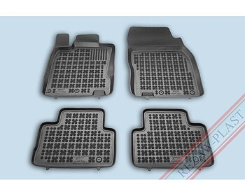 Gummimatta Svart (4 delar), Nissan Qashqai 2014-2017