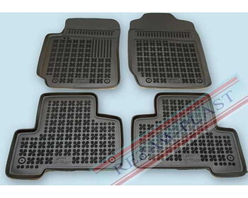 Gummimatta Svart (4 delar), Suzuki Grand Vitara 2006-2012