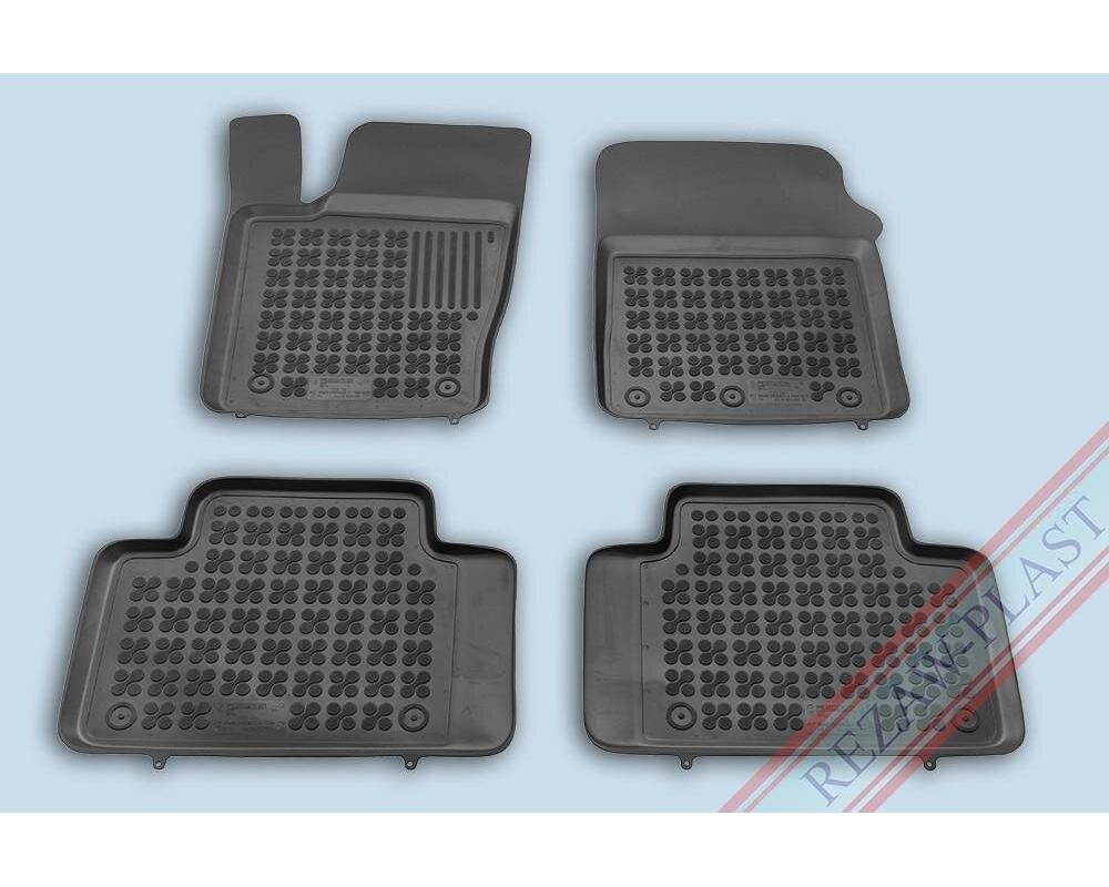 Gummimatta Svart (4 delar), Jeep Grand Cherokee 2012-