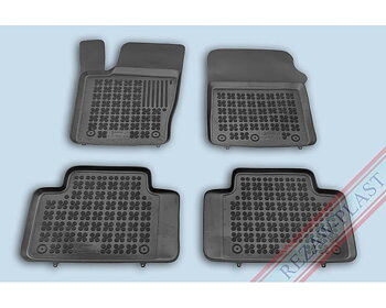 Gummimatta Svart (4 delar), Jeep Grand Cherokee 2012-