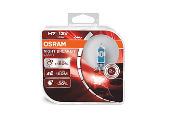 H7 OSRAM NIGHT BREAKER® LASER Halogen 12V
