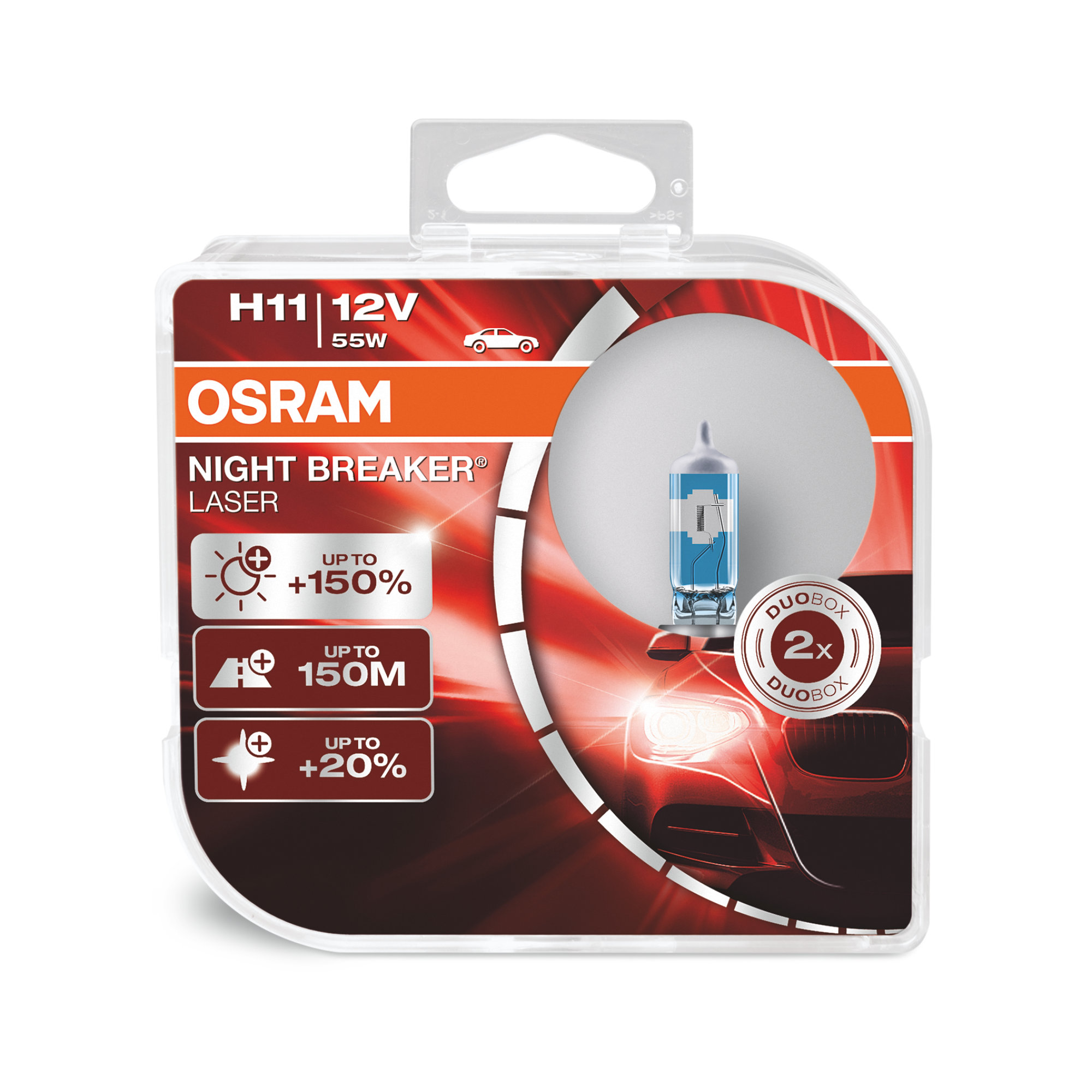 H11 OSRAM NIGHT BREAKER LASER Halogen 12V
