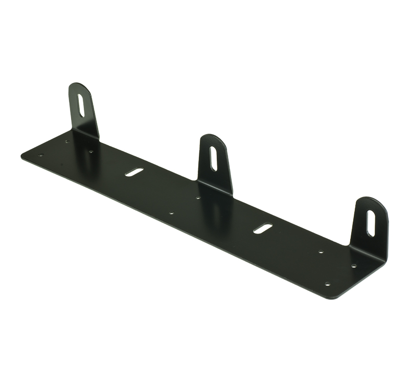 Monteringsplatta i aluminium för 3 extraljus 225 mm