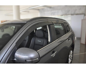 Vindavvisare (fram+bak) - Mitsubishi Outlander 13-15