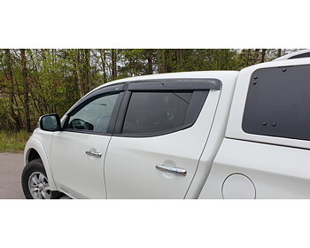 Vindavvisare (fram+bak) - Mitsubishi L200 2016-