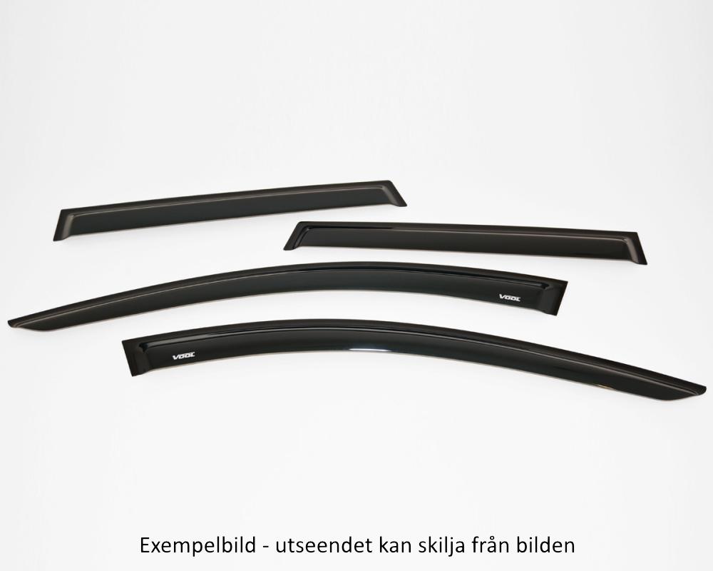 Vindavvisare (fram+bak) - Mitsubishi Pajero2007-