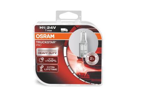 OSRAM TRUCKSTAR PRO H1 Halogen 24V