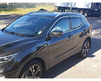 Vindavvisare (fram+bak) - Nissan Qashqai 2014-2017