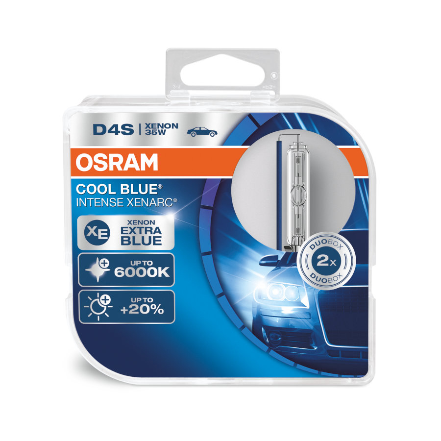 D4S OSRAM - XENARC COOL BLUE INTENSE DUOPACK