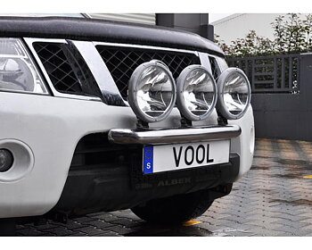 Voolbar Ljusbåge - Nissan Navara D40 (King Cab) 2010-2015