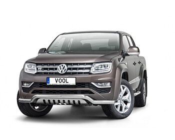 LOWBAR EU frontbåge med hasplåt - VW Amarok 2017-